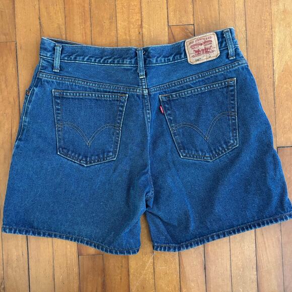Vintage Levi’s 550 Denim Jean Shorts Women’s Size 16 - Picture 2 of 4